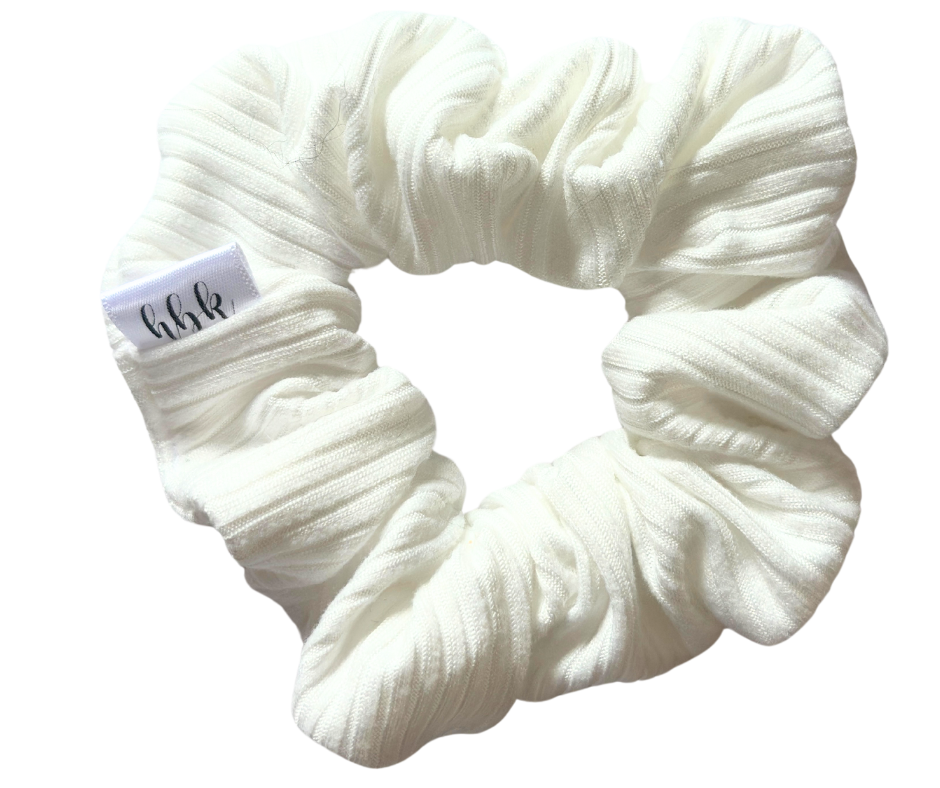 SALT SPRAY RIBBED SCRUNCHIE