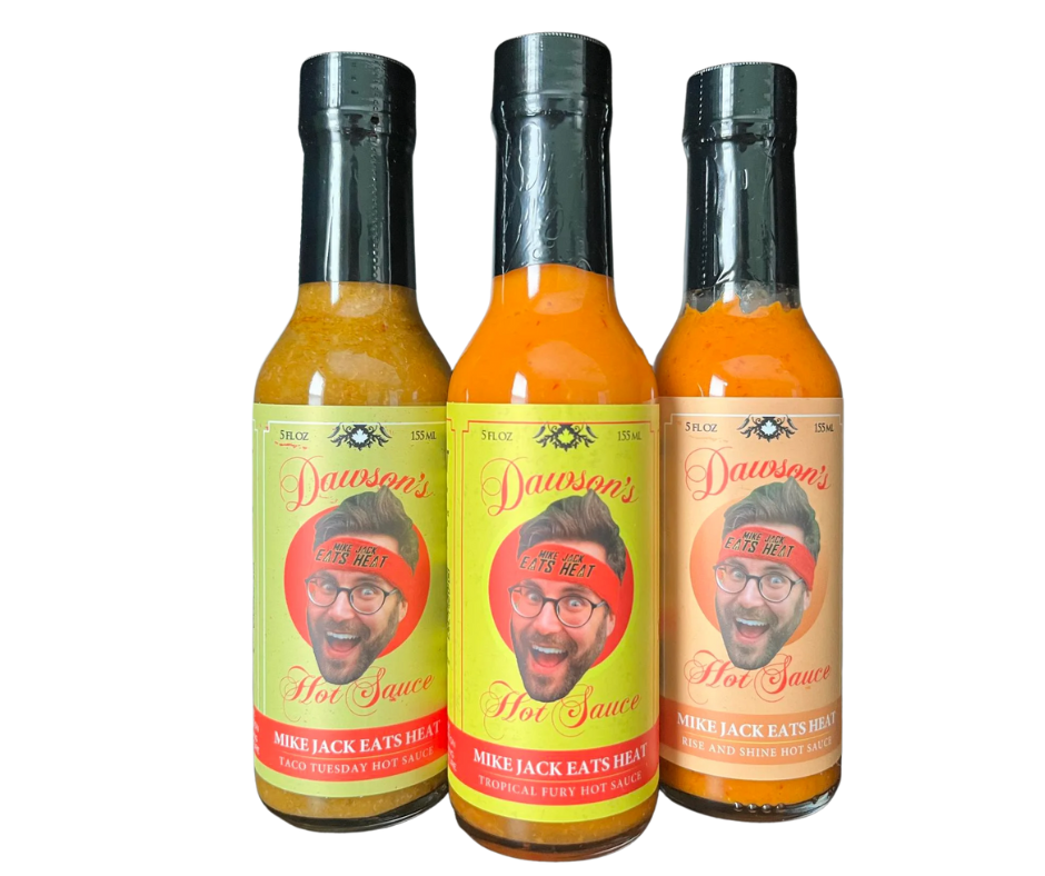 MIKE JACK EATS HEAT HOT SAUCE