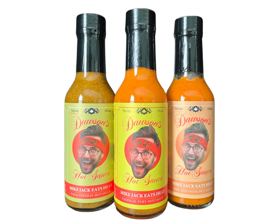 MIKE JACK EATS HEAT HOT SAUCE