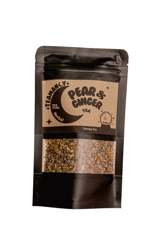 PEAR & GINGER ~ HERBAL TEA ~