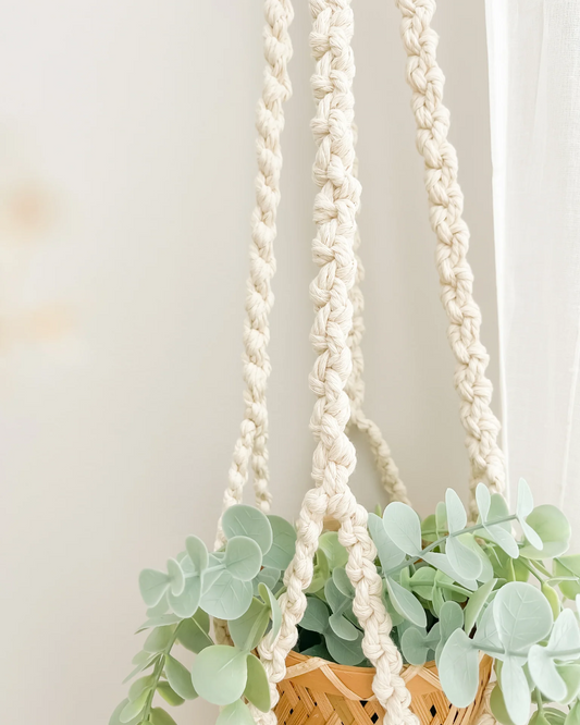 BRAIDED PLANT HANGER